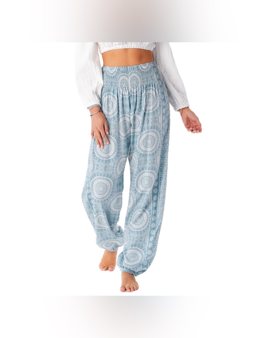 LOTUS AND LUNA Harem Pants Moon Shadow